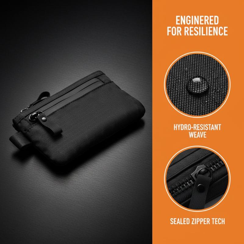 戦術防水小型コインケース RFIDブロッキング クレジットカ - Edc Carry Card のレビューと価格