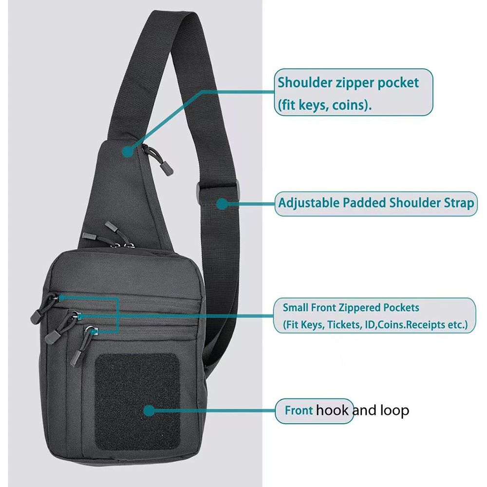 男女兼用バッグ - EDC ショルダーバッグ タクティカル  - Edc Carry For Men のレビューと価格