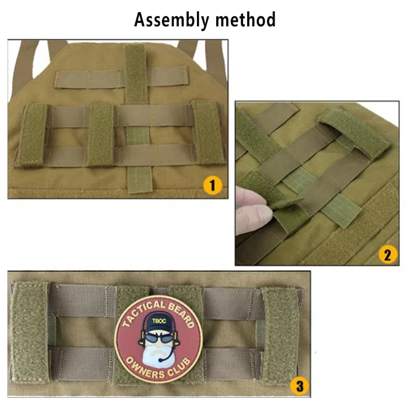 4 個 Molle ストリップアダプターベストバックパックパ - Edc Carry Card のレビューと価格