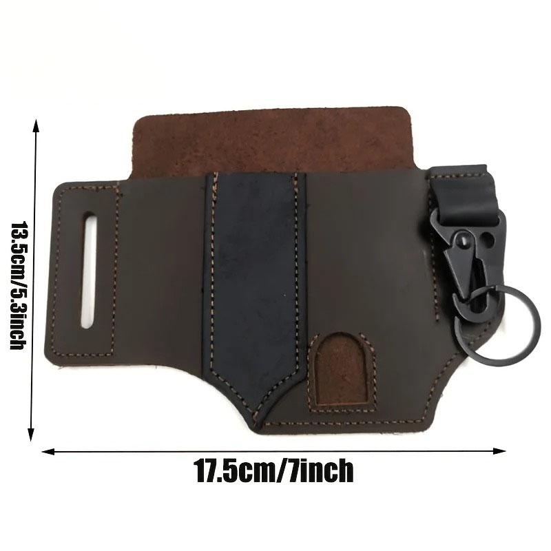 PUレザーEDCベルトマルチツールシース、ペンホルダー付きポ - Edc Carry For Men のレビューと価格