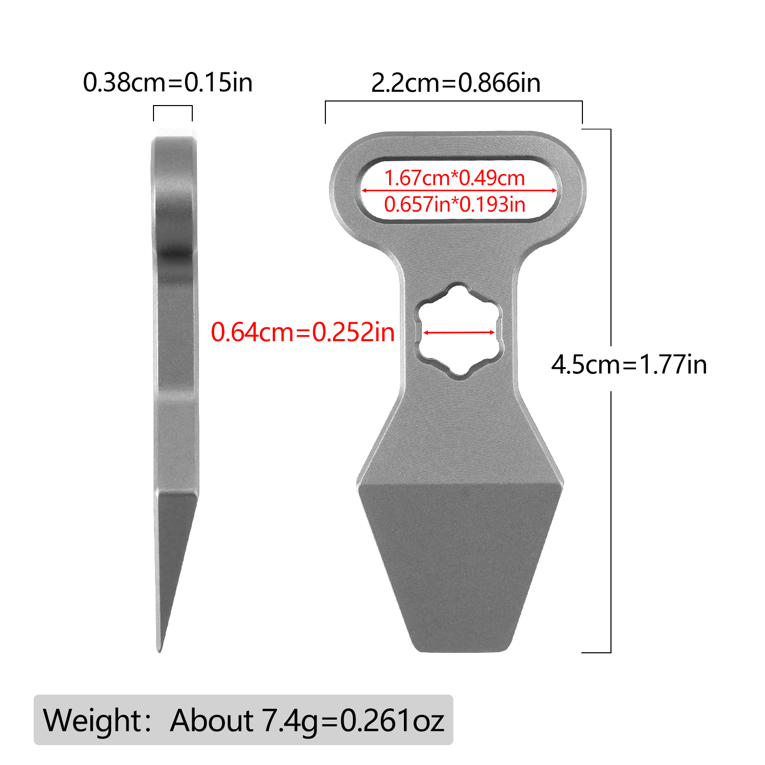 TC4 チタン合金キーホルダーペンダント多機能 EDC プラ - Edc Carry For Men のレビューと価格