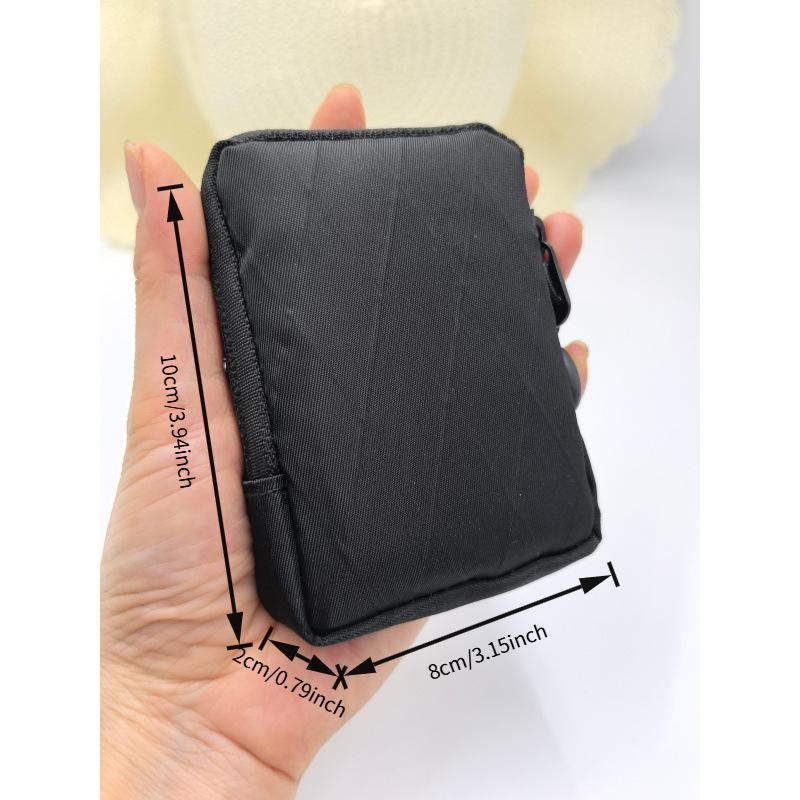 ミニ EDC ポーチ耐摩耗性ポータブル小型収納バッグスリムポ - Edc Carry Card のレビューと価格