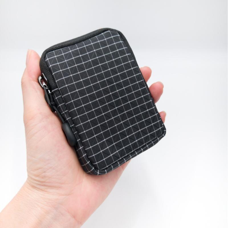 ミニ EDC ポーチ耐摩耗性ポータブル小型収納バッグスリムポ - Edc Carry Card のレビューと価格